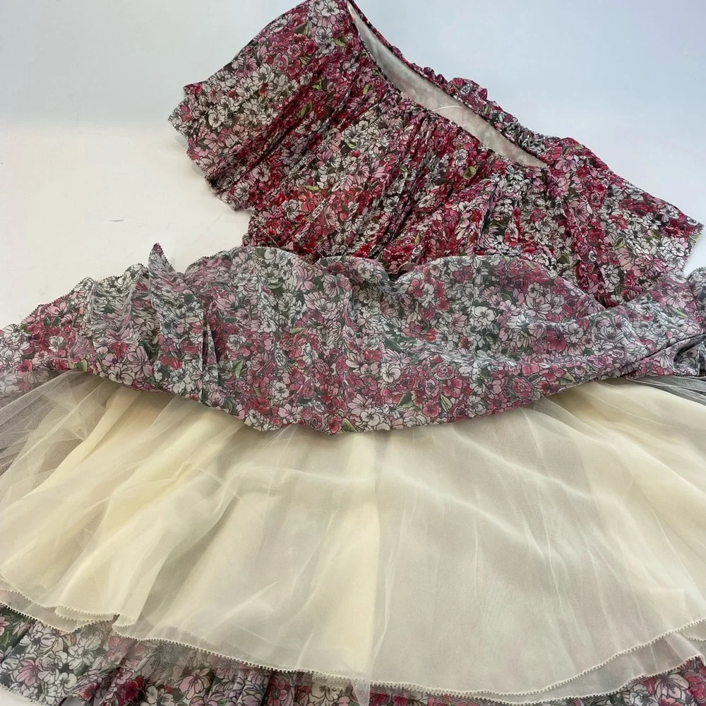 Giambattista Valli H&M One Shoulder Tulle Dress - Picture 4 of 9
